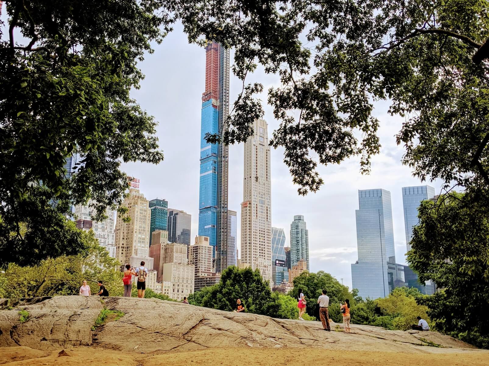NYC skyline view from central park | FlyCheapAlways
